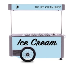 Ice cream cart