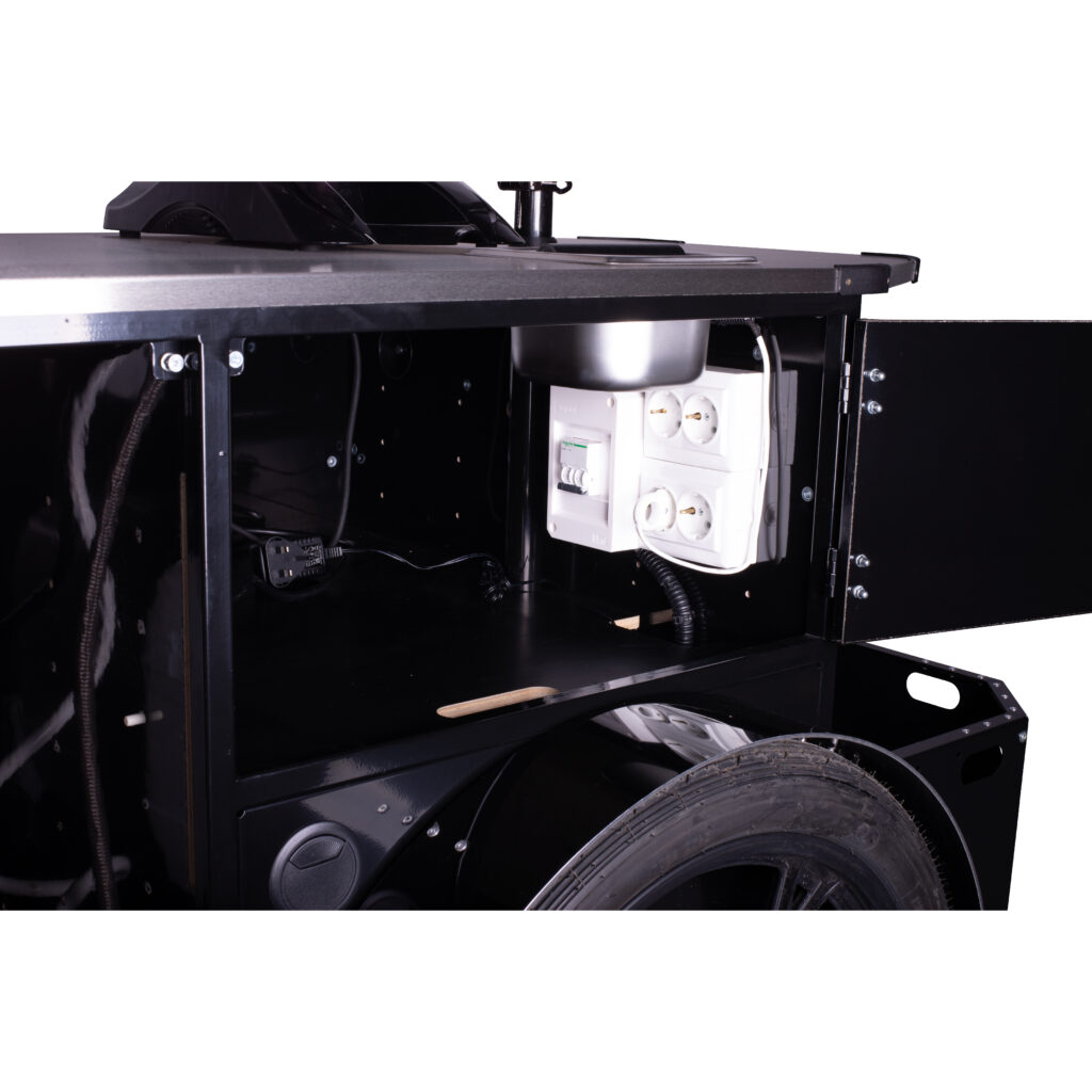 Coffee cart electric system
