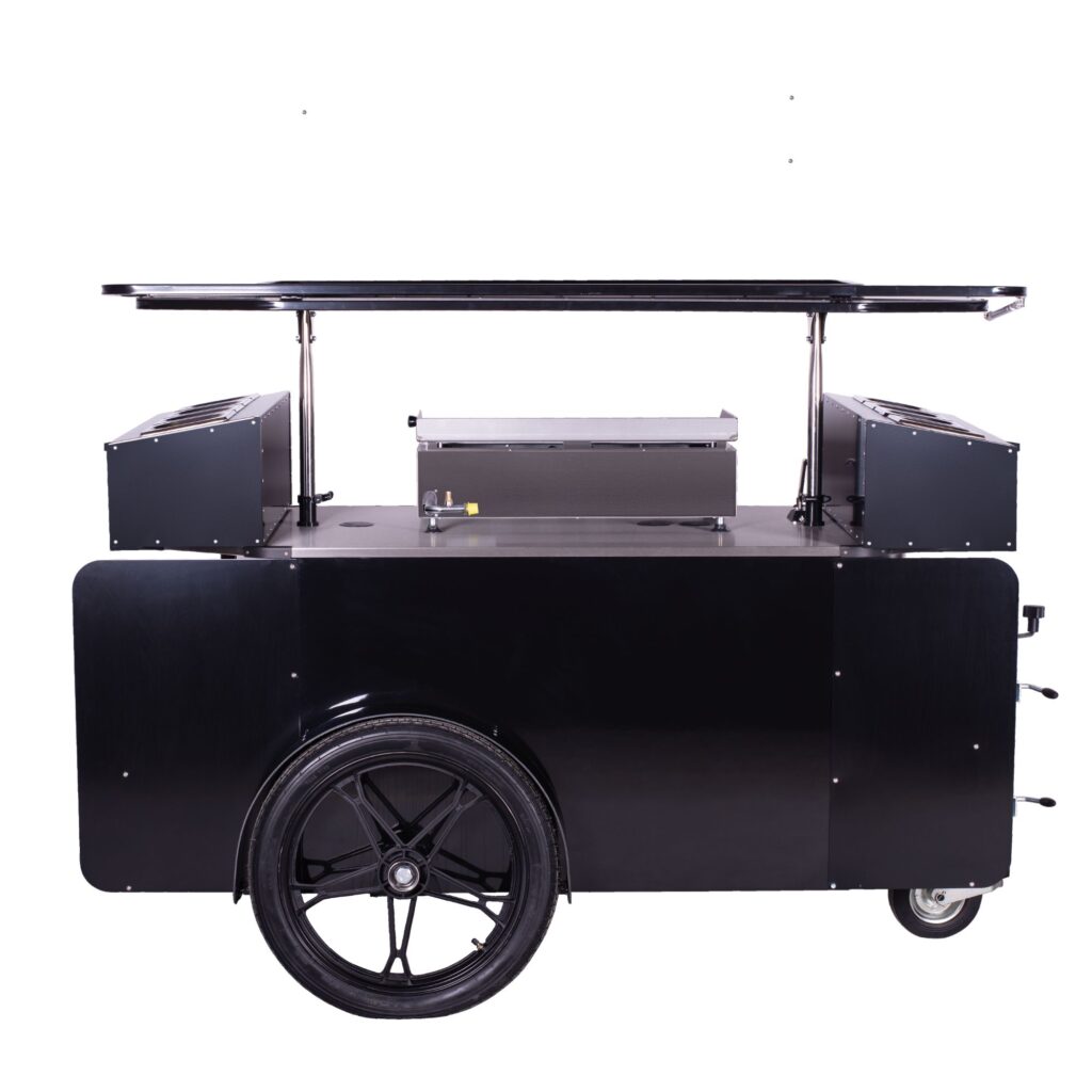 Grill cart on wheels for sale