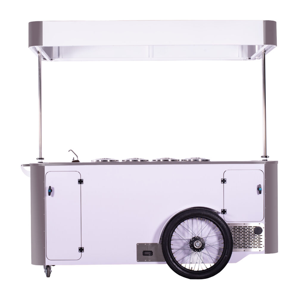 Ice cream shop on wheels