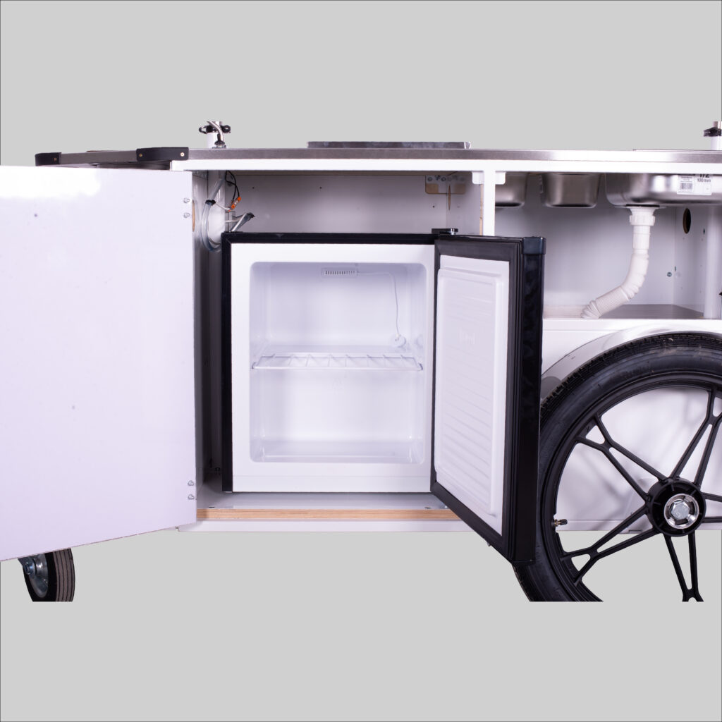 Mobile bar fridge