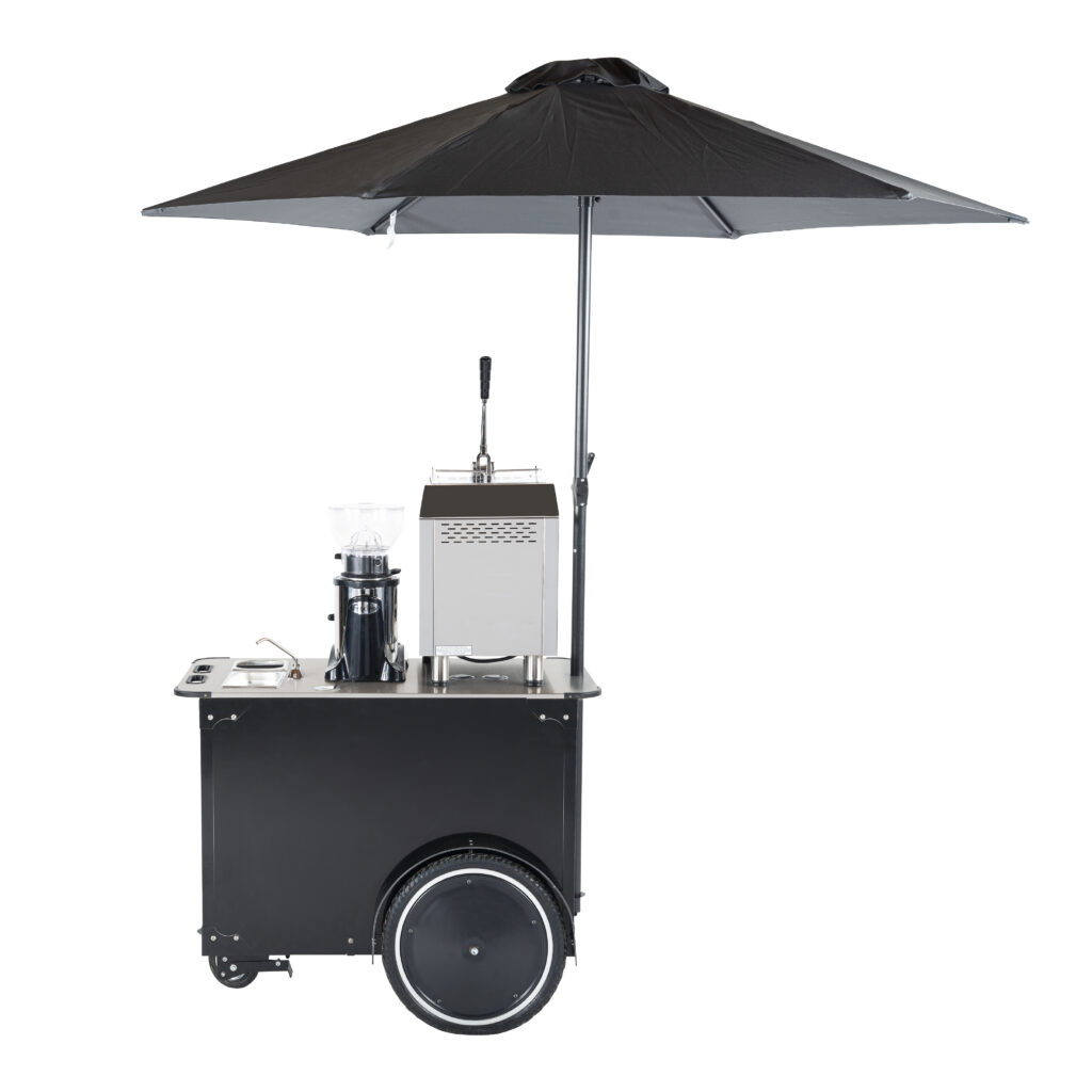 Premium coffee cart