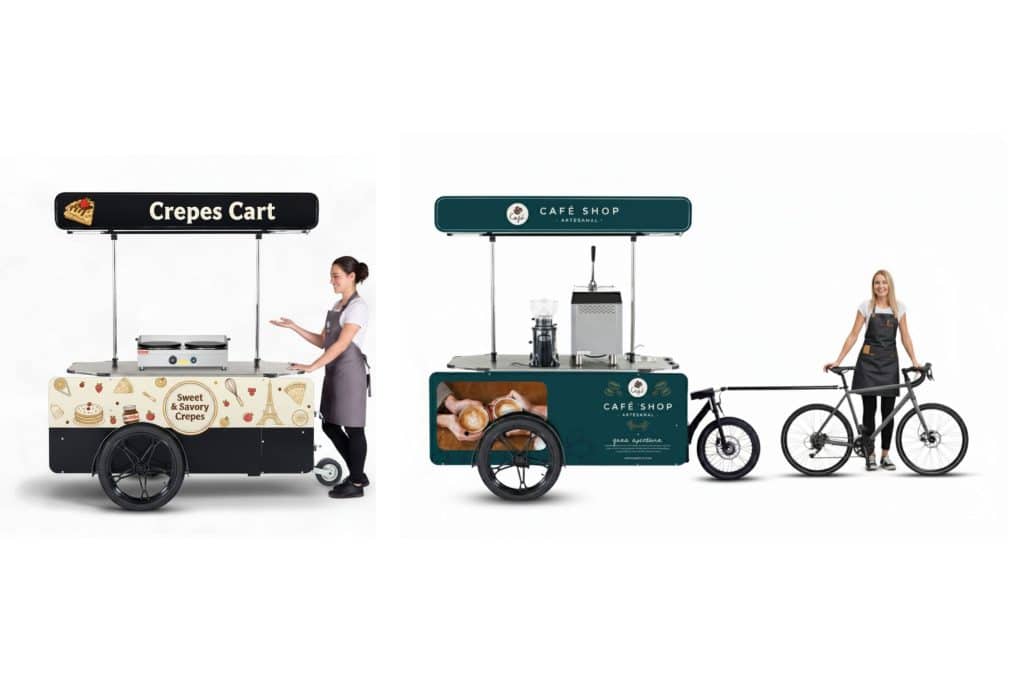 Food cart vs Food bike
