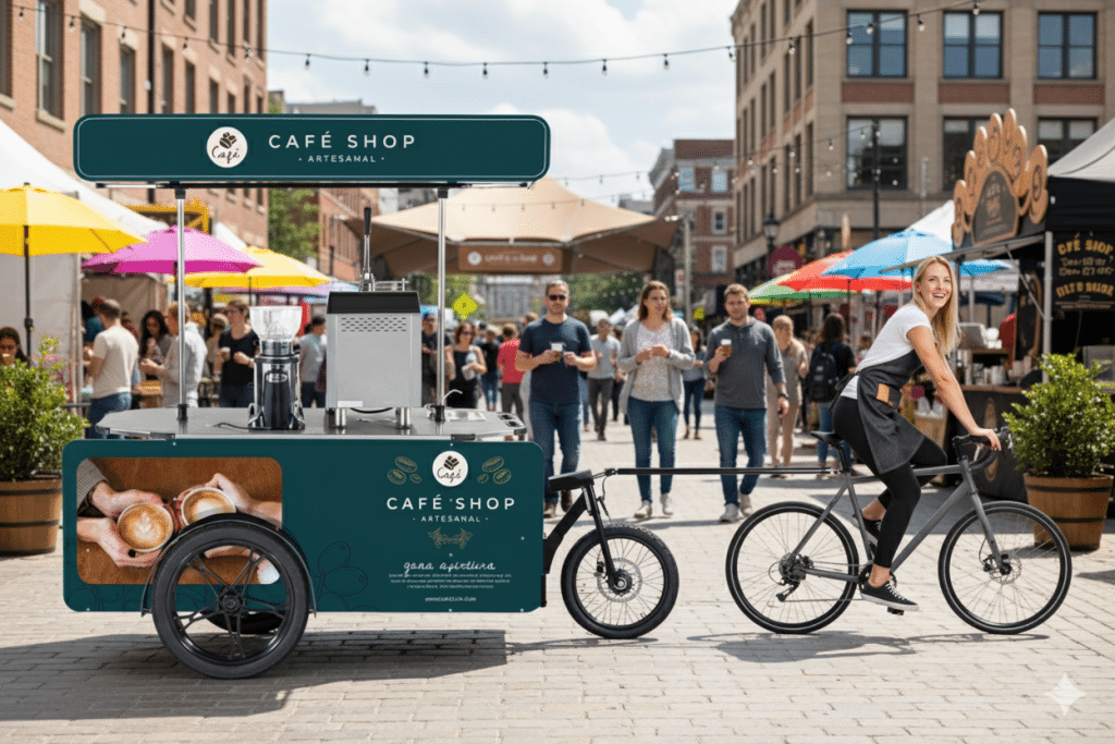 Coffee Cart Bike